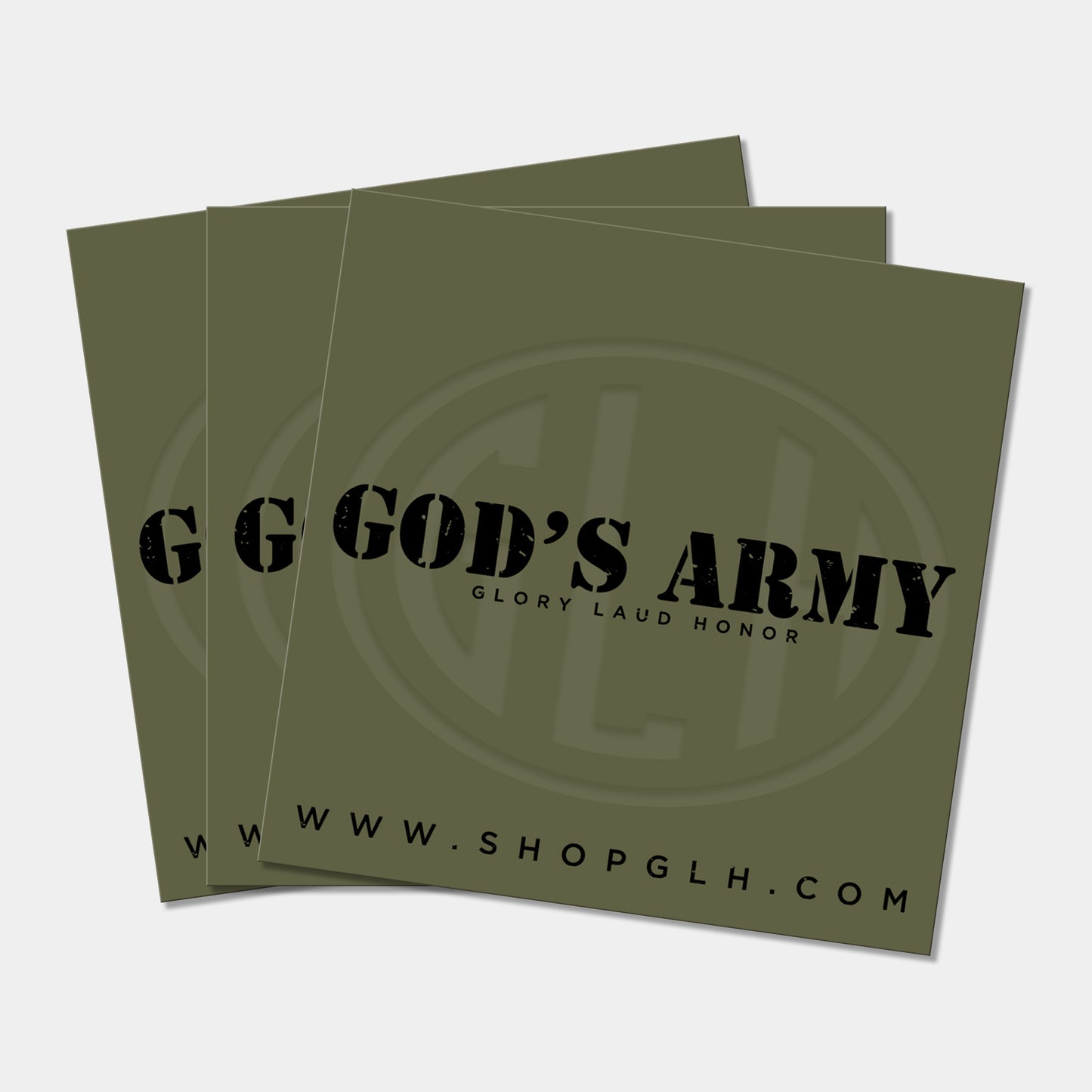 God's Army Vinyl Sticker