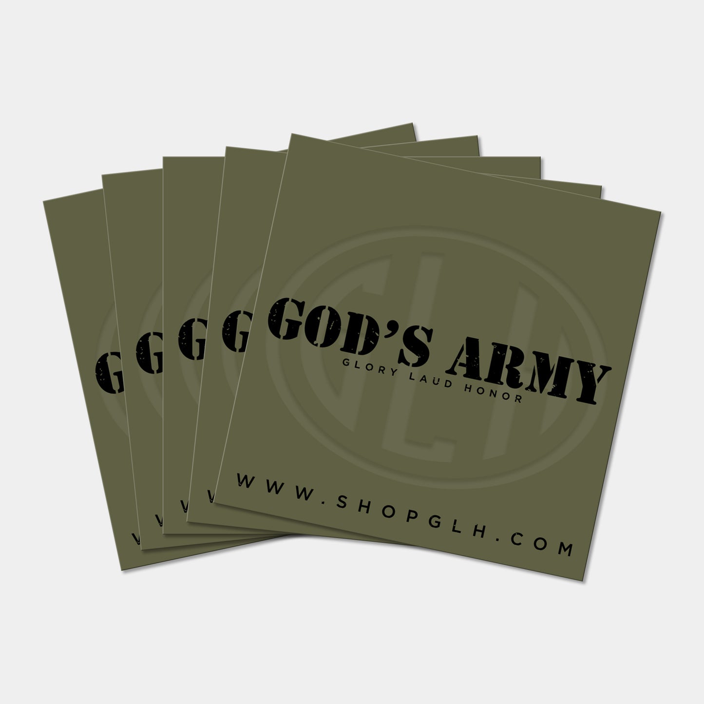 God's Army Vinyl Sticker