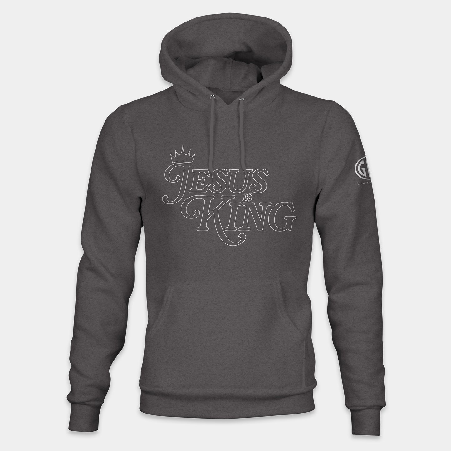 Jesus is King Midweight Pullover Hoodie