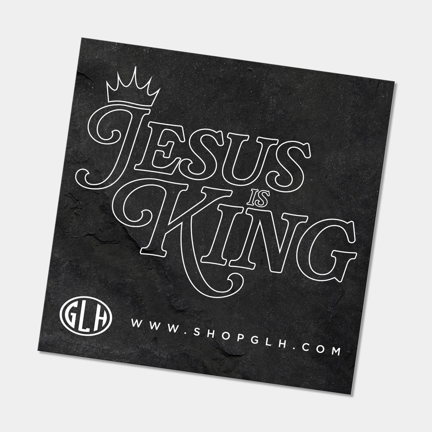 Jesus is King Crew Neck T-Shirt