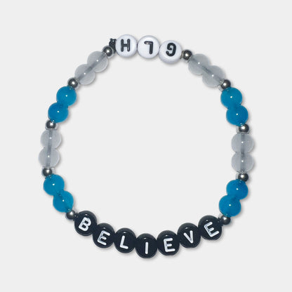 Believe Beaded Bracelet
