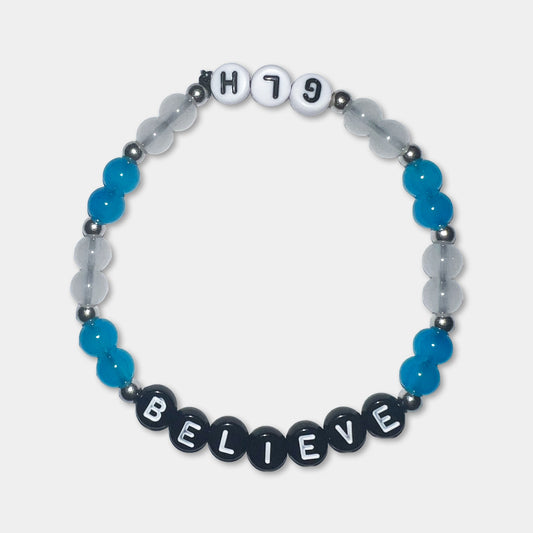 Believe Beaded Bracelet