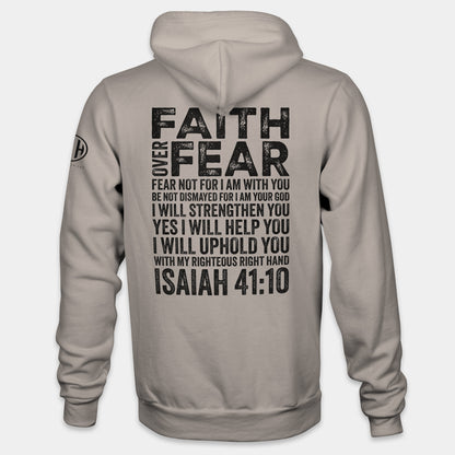 Faith Over Fear Midweight Pullover Hoodie
