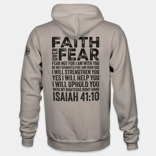Faith Over Fear Midweight Pullover Hoodie