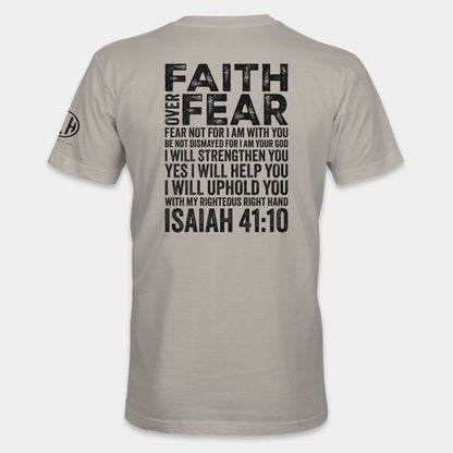 Faith Over Fear Crew Neck T-Shirt