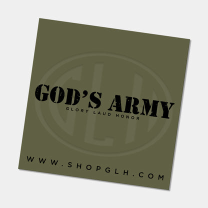 God's Army Vinyl Sticker