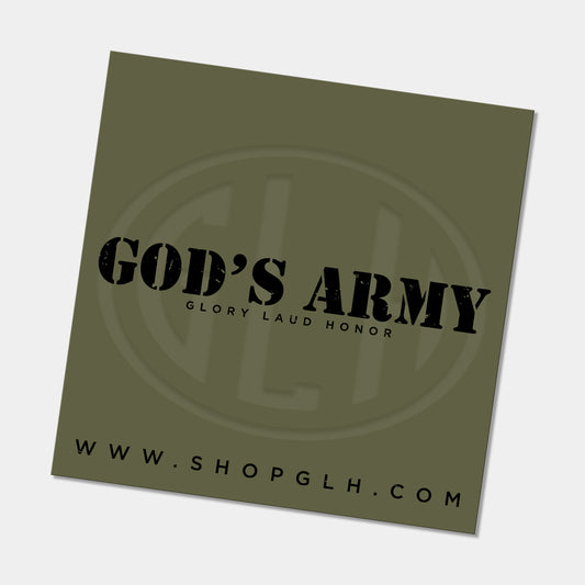 God's Army Vinyl Sticker