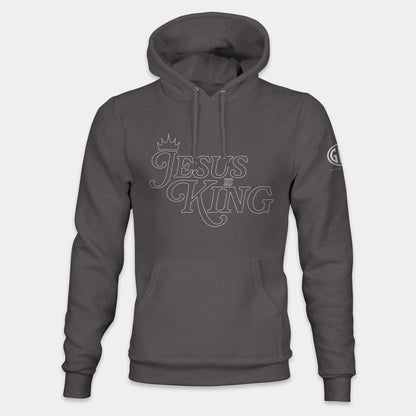 Jesus is King Midweight Pullover Hoodie