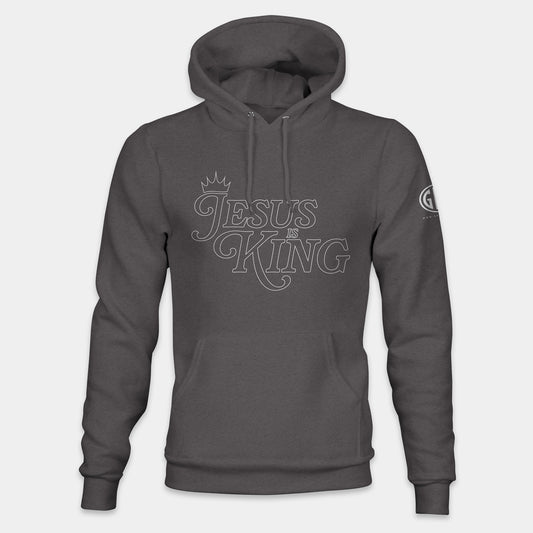 Jesus is King Midweight Pullover Hoodie