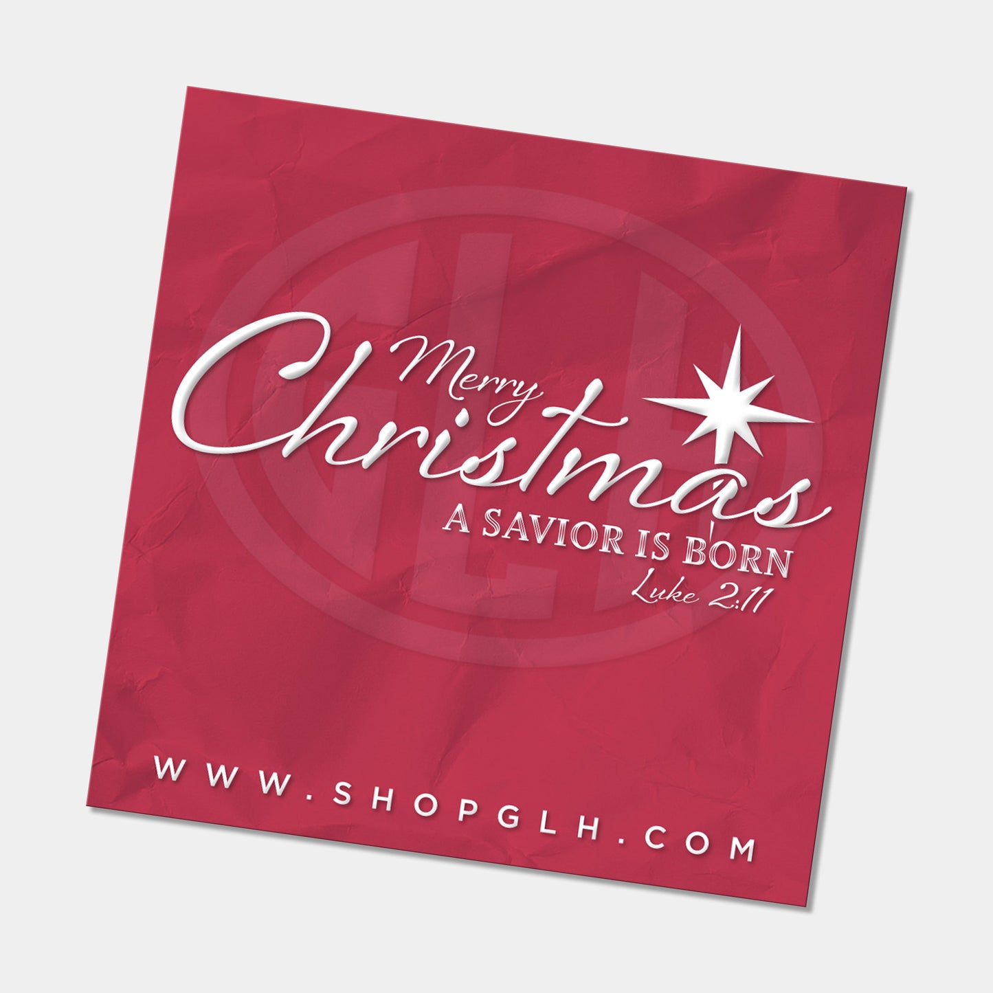 Merry Christmas Vinyl Sticker